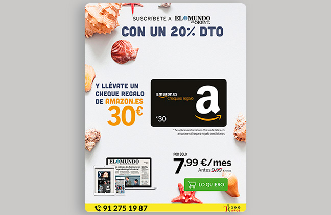 promoción amazon + 30%